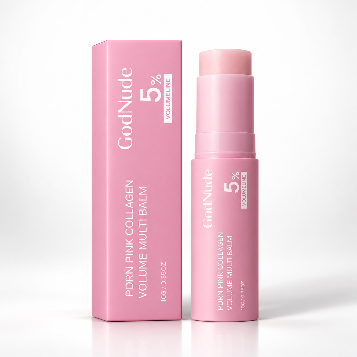 GodNude PDRN Pink Collagen Multi-Use Balm Stick